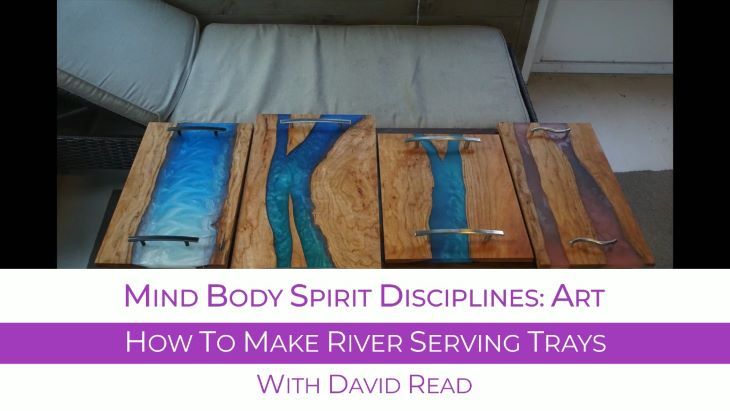 How to Make River Serving Trays